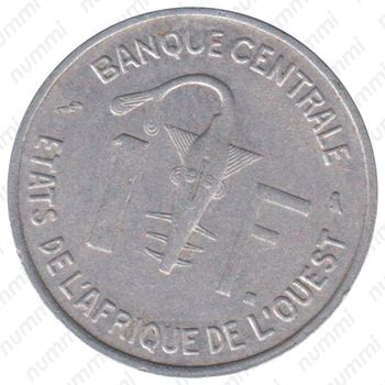 1 франк 1972 [Западная Африка (BCEAO)] - Реверс