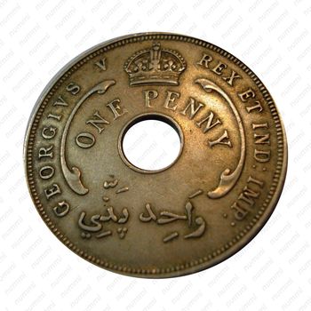 1 пенни 1933 [Британская Западная Африка] - Аверс