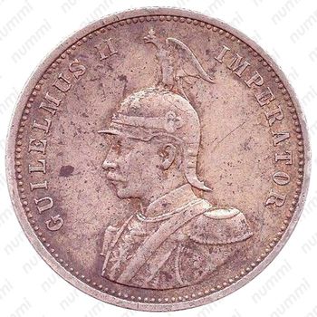 1 рупия 1911, A, знак монетного двора "A" — Берлин [Восточная Африка] - Аверс
