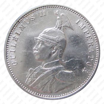 1 рупия 1911, J, знак монетного двора "J" — Гамбург [Восточная Африка] - Аверс