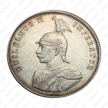 1 рупия 1913, J, знак монетного двора "J" — Гамбург [Восточная Африка] - Аверс