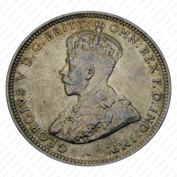 1 шиллинг 1913, без обозначения монетного двора [Британская Западная Африка] - Аверс