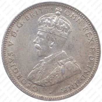 1 шиллинг 1914, без отметки монетного двора [Британская Западная Африка] - Аверс