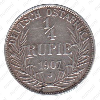 1/4 рупии 1907 [Восточная Африка] - Реверс