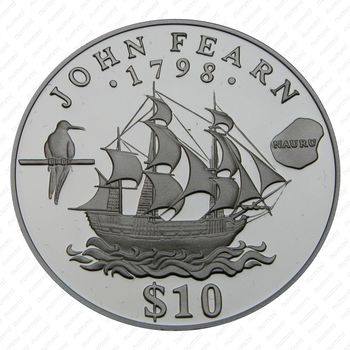 10 долларов 1994, Джон Ферн [Австралия] Proof - Реверс