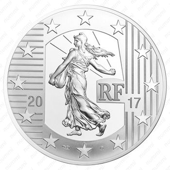 10 евро 2017, луидор [Франция] Proof - Аверс