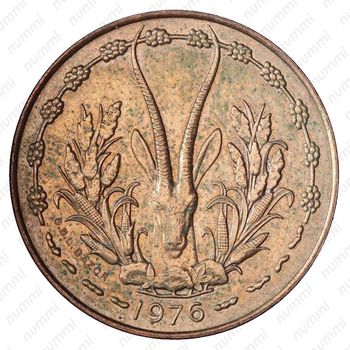 10 франков 1976 [Западная Африка (BCEAO)] - Аверс