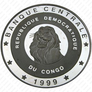 10 франков 1999, XXVII летние Олимпийские игры, Сидней 2000 [Демократическая Республика Конго] Proof - Аверс