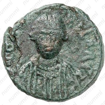 10 нуммий (декануммия, decanummium) 549-552 Королевство остготов - Аверс