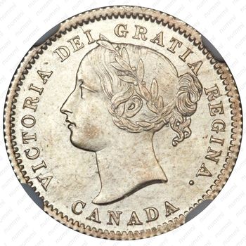 10 центов 1858 [Канада] - Аверс