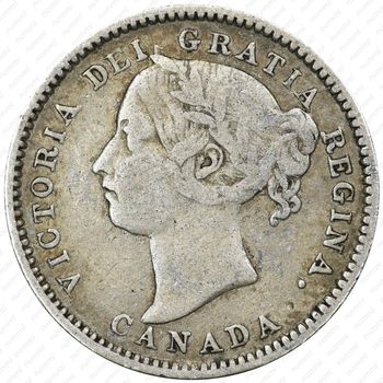 10 центов 1887 [Канада] - Аверс