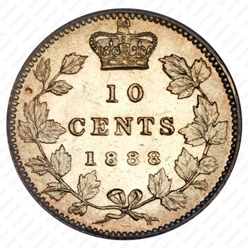 10 центов 1888 [Канада] - Реверс