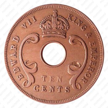 10 центов 1907 [Восточная Африка] - Аверс