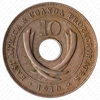 10 центов 1910 [Восточная Африка] - Реверс