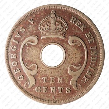 10 центов 1911 [Восточная Африка] - Аверс