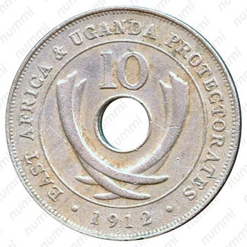 10 центов 1912 [Восточная Африка] - Реверс