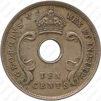 10 центов 1913 [Восточная Африка] - Аверс