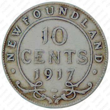 10 центов 1917 [Канада] - Реверс