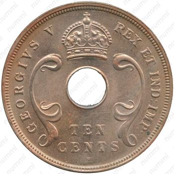 10 центов 1918 [Восточная Африка] - Аверс