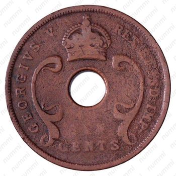 10 центов 1922 [Восточная Африка] - Аверс