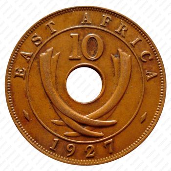10 центов 1927 [Восточная Африка] - Реверс