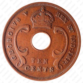 10 центов 1933 [Восточная Африка] - Аверс