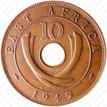 10 центов 1945 [Восточная Африка] - Реверс