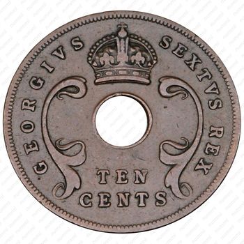 10 центов 1951 [Восточная Африка] - Аверс