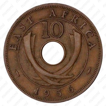 10 центов 1956 [Восточная Африка] - Реверс