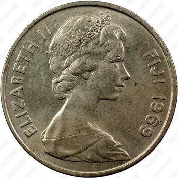 10 центов 1969 [Австралия] - Аверс