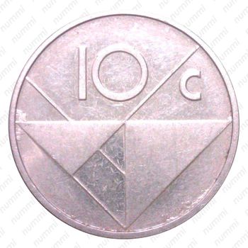 10 центов 2007 [Аруба] - Реверс