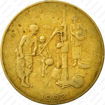 10 франков 1992 [Западная Африка (BCEAO)] - Аверс