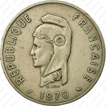 100 франков 1970 [Джибути] - Аверс