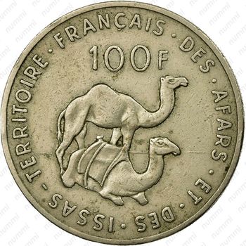 100 франков 1970 [Джибути] - Реверс