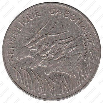 100 франков 1978 [Габон] - Аверс