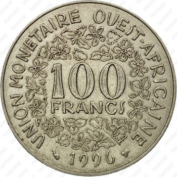 100 франков 1996 [Западная Африка (BCEAO)] - Реверс