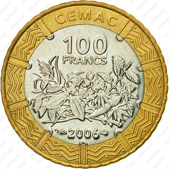 100 франков 2006 [Западная Африка (BCEAO)] - Аверс
