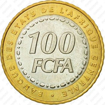 100 франков 2006 [Западная Африка (BCEAO)] - Реверс