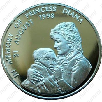 1000 квач 1998, младенец с матерью [Замбия] - Реверс