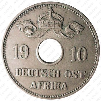 10 геллеров 1910 [Восточная Африка] - Аверс