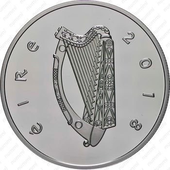 15 евро 2018, Дракула [Ирландия] Proof - Аверс
