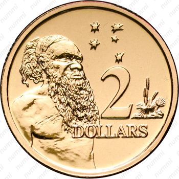2 доллара 2007 [Австралия] - Реверс