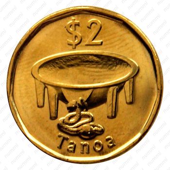 2 доллара 2012 [Австралия] - Реверс