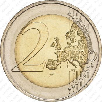2 евро 2017, 150 лет полиции [Португалия] - Реверс