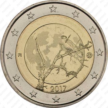 2 евро 2017, природа [Финляндия] - Аверс