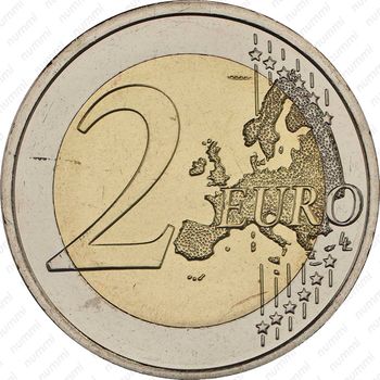 2 евро 2017, природа [Финляндия] - Реверс