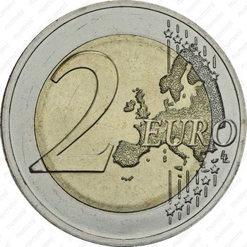 2 евро 2018, государства Балтики [Литва] - Реверс