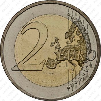 2 евро 2018, Коли [Финляндия] - Реверс