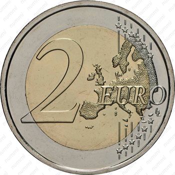 2 евро 2018, сауна [Финляндия] - Реверс