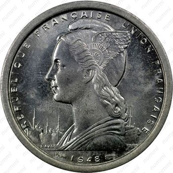 2 франка 1948 [Сен-Пьер и Микелон] - Аверс